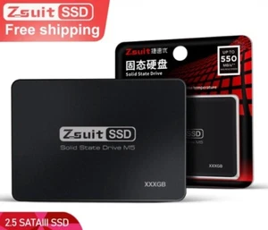 Z-SUIT OEM 2.5 inch SSD SATA3 120GB 256GB Solid State Drive SSD - Picture 1 of 1