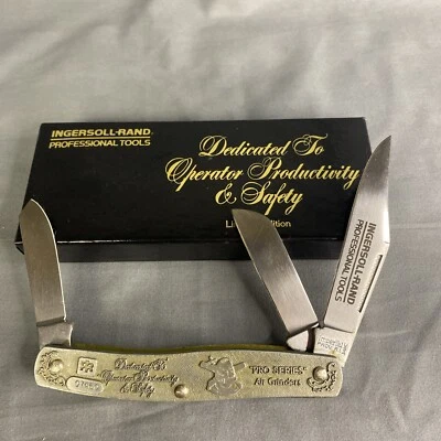 Cuchillo Ingersoll-Rand Edición Limitada Dedicado a la Productividad Amoladoras de Aire Foto 1 de 4