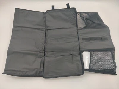 Almohadilla para cambiar pañales portátil vinilo limpiar alfombrilla acolchada plegable Foto 1 de 4