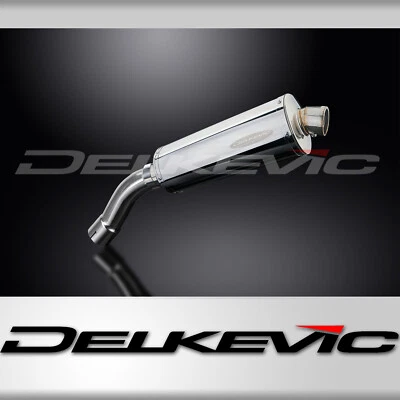 BMW F800GT 2013-2017 Delkevic Slip On 14" Ovalado Acero Inoxidable Silenciador Kit Foto 1 de 4