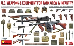 MiniArt 35334 U.S. Weapons & Equipment for Tank Crew and Infantry 1/35 - Picture 1 of 1