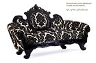 Antique Victorian Settee Couch Sofa- Brand New Reupholstered