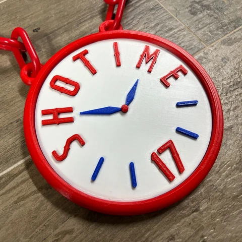 Angels Ohtani Shotime Clock Necklace (3D printed in USA) Cover
