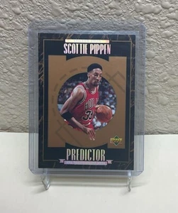 Scottie Pippen 1995-96 UD Predictor Exchange Player Of The Week Card #H8 - Picture 1 of 1