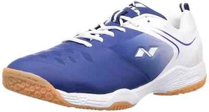 ZAPATOS DE BÁDMINTON NIVIA HY COURT SIN MARCAS HOMBRES MUJERES REINO UNIDO 10 TRANSPIRABLES DURADEROS - Imagen 1 de 4