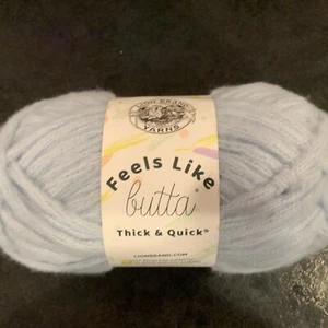 Lion Brand Feels Like Butta Thick & Quick Yarn-Niagara Mist - Picture 1 of 2