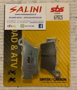 Pair of Husqvarna Te 125 4T 2011/2013 Rear Brake Pads - SBS 675CS - Picture 1 of 2