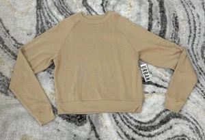 Urban Outfitters Brown Tan Pullover Essential Sweatshirt 2024 Unisex Size Medium - Picture 1 of 7