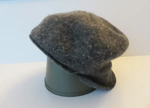 Vintage LL Bean grau Wollmischung Mütze Wintermütze Ohrenklappen USA frühes Etikett Einheitsgröße - Bild 1 von 10