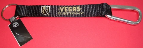 2018 STANLEY CUP NHL Las Vegas Golden Knights Hockey Carabiner Keychain W/Tags Cover