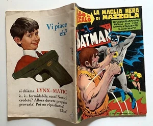 ALBO MONDADORI BATMAN N.46 1968 CON ALLEGATO ALBO MAZZOLA - Picture 1 of 3