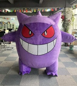 Pokemon Gengar Inflatable Mascot Costume Party Events Size 5'2"-6'0" NEW 2024 - Picture 1 of 4