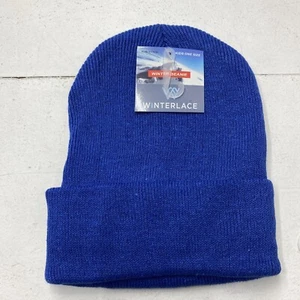 Winterlace Blue Youth Kids Winter Beanie New - Picture 1 of 3