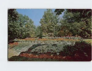 Postkarte Blumenaufsteller im Stadtpark Hickory North Carolina - Bild 1 von 2