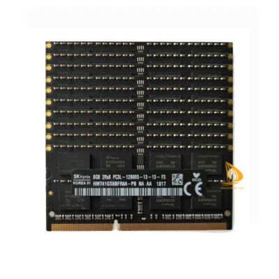 SK Hynix 10x 8GB 2RX8 DDR3 1600MHz PC3L-12800S CL11 SODIMM Laptop RAM Memory !R3 - Image 1 of 4