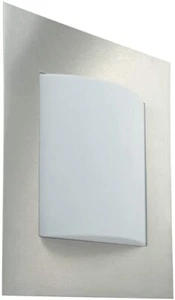 EDELSTAHL DUAL MODE LED AUSSEN WANDLEUCHTE VERANDA LICHT SCHOTT IP44 - Bild 1 von 1