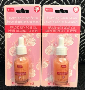 2pk B PRIMACIÓN HIDRATANTE FACIAL PURA SUERO FACIAL MAQUILLAJE IMPECABLE INFUNDIDO CON ACEITE DE ROSA - Imagen 1 de 5