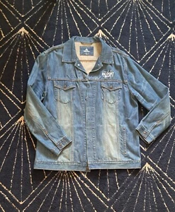 Walt Disney World 2003 Where The Magic Lives Men’s Denim Jacket Size L - Picture 1 of 11