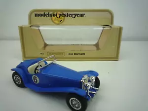 VINTAGE 1979 MATCHBOX MODELS OF YESTERYEAR Y-3 1934 RILEY MPH WITH BOX - Picture 1 of 7