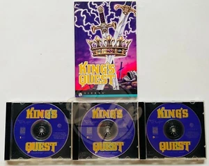 Kings Quest Collection Sierra Epic Saga CDRom MSDos 1990s 15 Total Games - Picture 1 of 11