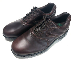 FOOTJOY CONTOUR SERIES 54135 Men’s Brown Leather Spiked Golf Shoes 54158 sz 10W