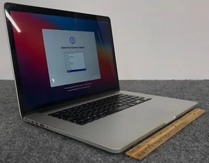 Apple MacBook Pro A1398 MGXG2LL/A 2014 15.4" Laptop i7-4980HQ 16GB RAM 256GB SSD - Picture 1 of 6