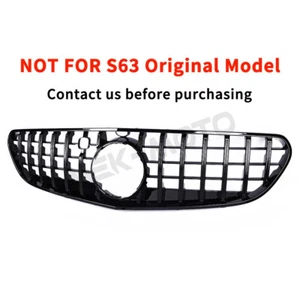 Fit for Mercedes Benz CLS63 AMG S 2015-2017 W217 Front Grille GT Style Black - Picture 1 of 9
