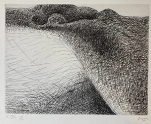 HENRY MOORE Signed ELEPHANT SKULL ALBUM Etching #22 LIMITED EDITION Numbered '69 - Picture 1 of 20