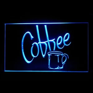 110229 Café Cup Shop Capuchino Pantalla LED Luz Letrero de Neón - Imagen 1 de 1