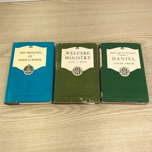 (3) CHRISTIAN HOME LIBRARY SDA Books By Ellen G White, Uriah Smith - Imagen 1 de 18