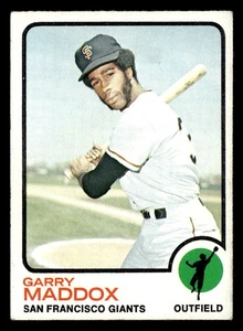 1973 Topps Garry Maddox #322 EX San Francisco Giants Rookie - Picture 1 of 2