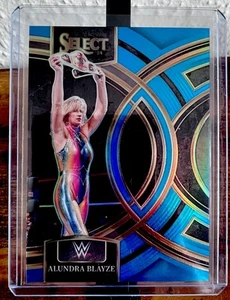 2024 Select WWE ALUNDRA BLAYZE Premier Level Blue /199 #131 - Picture 1 of 2