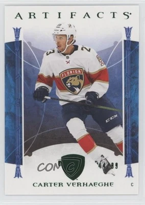 2022-23 Upper Deck Artifacts Emerald /99 Carter Verhaeghe #35 - Image 1 of 2