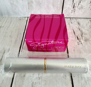 Mary Kay Signature Textmarker Bräunung Perlen + einziehbarer Twist Make-up Pinsel - Bild 1 von 7