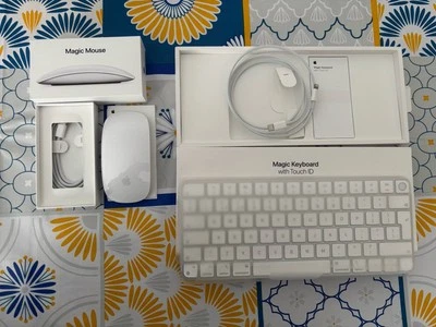 APPLE Magic Keyboard Touch ID e Magic Mouse Nuovi - Lightning - Immagine 1 di 4