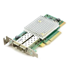 SolarFlare SFC9120 Dual-Port 10GB SFP+ PCIe 3.0 x8 NIC Half Height Bracket - Picture 1 of 2