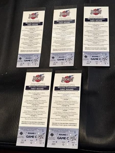 Lote De 5 Boletos NBA Houston Rockets 1996 Conferencia Oeste - Primera Ronda - Imagen 1 de 10