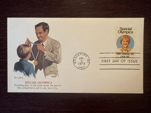 US FDC COVER 1979 YEAR DISABLED PEOPLE SPIRTS SPECIAL OLYMPICS HEALTH SCOTT 1788 - Picture 1 of 1