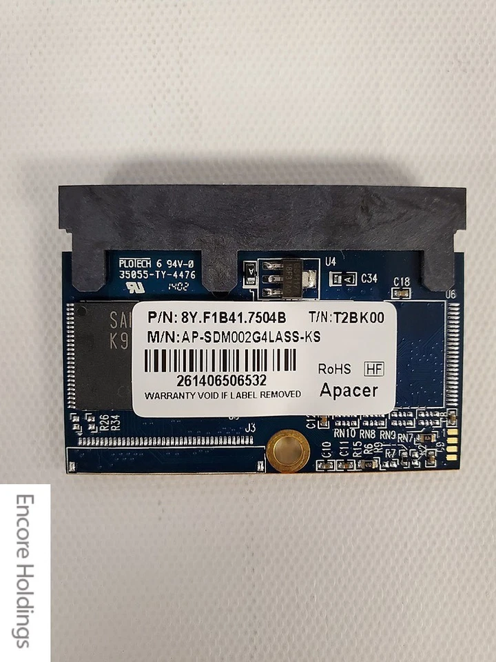 Apacer ( AP-SDM002G4LASS-KS) Internal Solid State Drive Plug-in 8Y.F1B41.7504B - Image 1 of 1