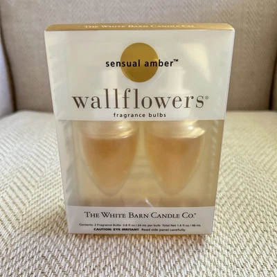 The White Barn Candle Co Wallflowers Sensual Amber Fragrance Bulbs 2-Pack - Image 1 of 4