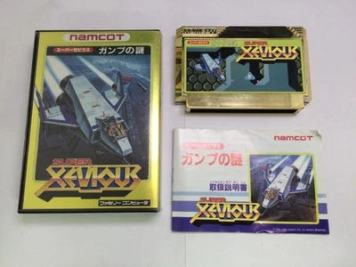 Super Xevious Gump's Mystery Famicom software From Japan Free Shipping - Image 1 of 4