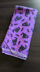 Wamsutta Halloween Cat Fabric 1 yard & 11" piece, 44" wide Unwashed - Picture 1 of 3