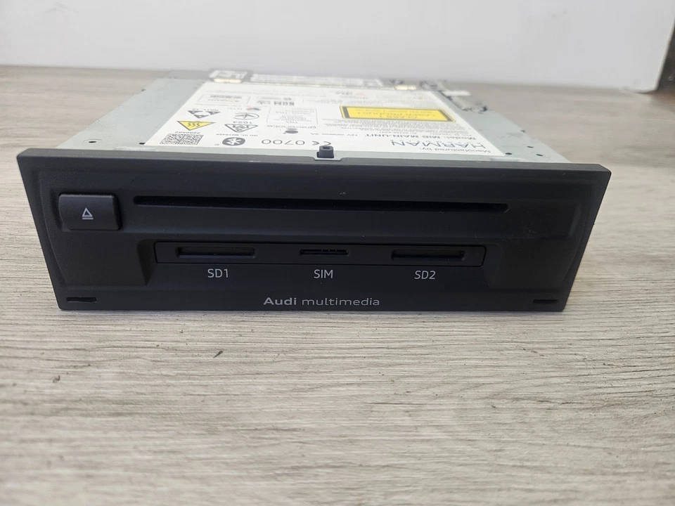 15-20 AUDI S3 A3 Radio MMI Multimedia SD Card Reader CD Player Head Unit OEM - Image 1 of 4