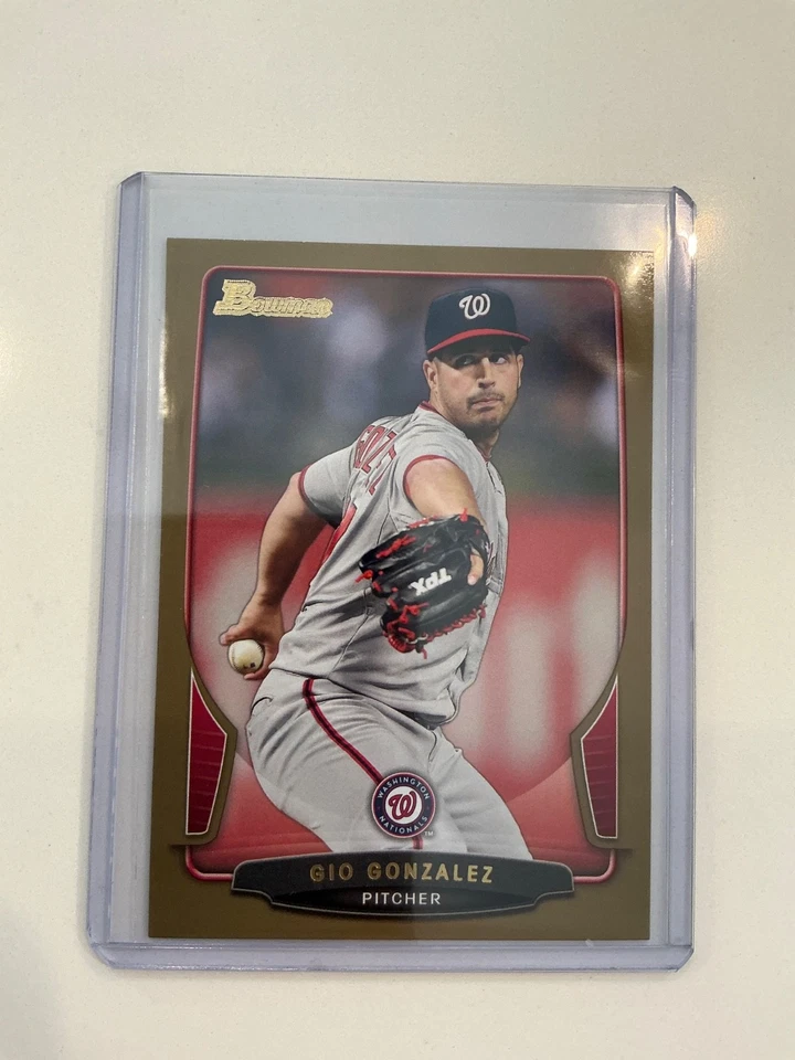 2013 Bowman бумажная основа, золото, государство и родной город, мини рефракторы Бесплатная доставка - Изображение 1 из 1