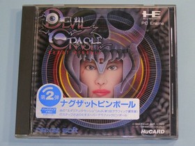 NEC PC Engine Devil Crash DEVIL CRASH postcard Japan r2