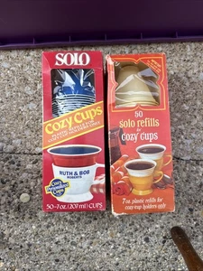 De colección Solo Acogedora Taza Recarga LINERS SOLO Juego Desechable 50 7 OZ 2 Cajas - Imagen 1 de 8