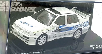 DeAgostini 1/43 Scale F220CMC029 - Fast and Furious Volkswagen Jetta A3 - White - Image 1 of 4