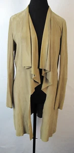 Zapa Blazer/Jacke beige Ziegenveloursleder Gr. 40, Brustumfang 42" (K) - Bild 1 von 10
