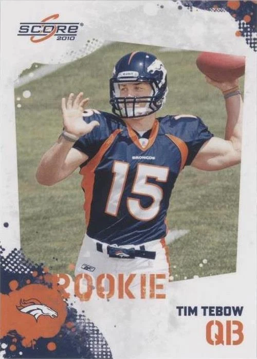 2010 Score - Rookie Tim Tebow #396 (RC) - Image 1 of 1