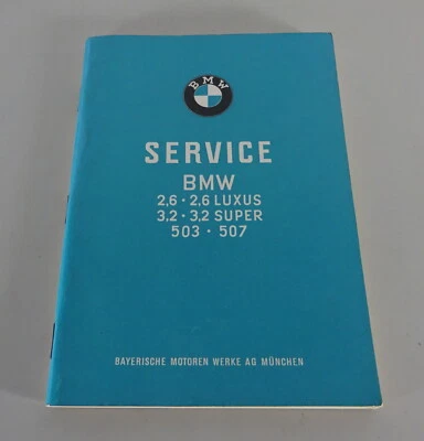 Scheckheft / Serviceheft BMW V8 2,6 / 3,2 + 503 + 507 Stand 1961 - Bild 1 von 4